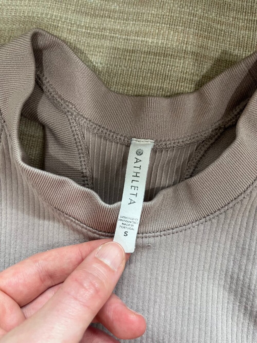 Athleta Renew Ribbed Seamless Tank
